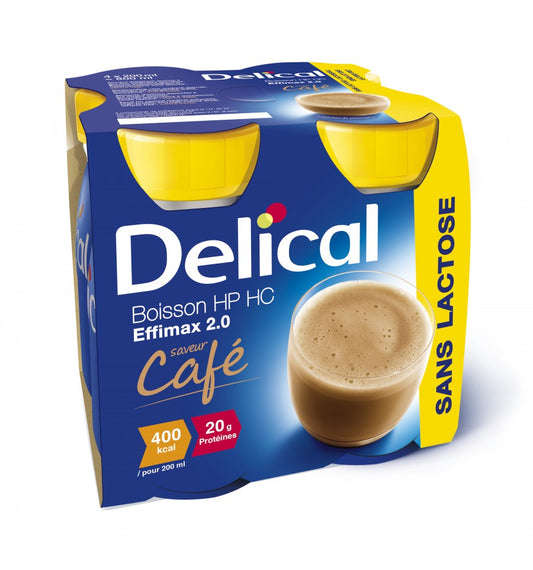 DELICAL EFFIMAX 2.0 CAFE 4*200 ML