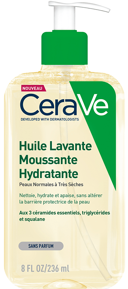 CERAVE HUILE LAVANTE MOUSSAN HYDR 236ML