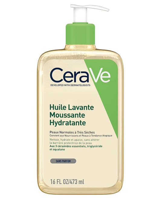 CERAVE HUILE LAVANTE MOUSSAN HYDR 473ML