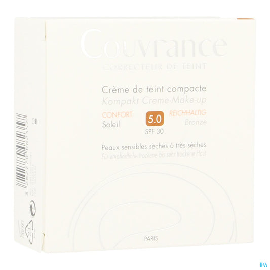 AVENE COUVR CR TEINT COMPACT CONF SOLEIL