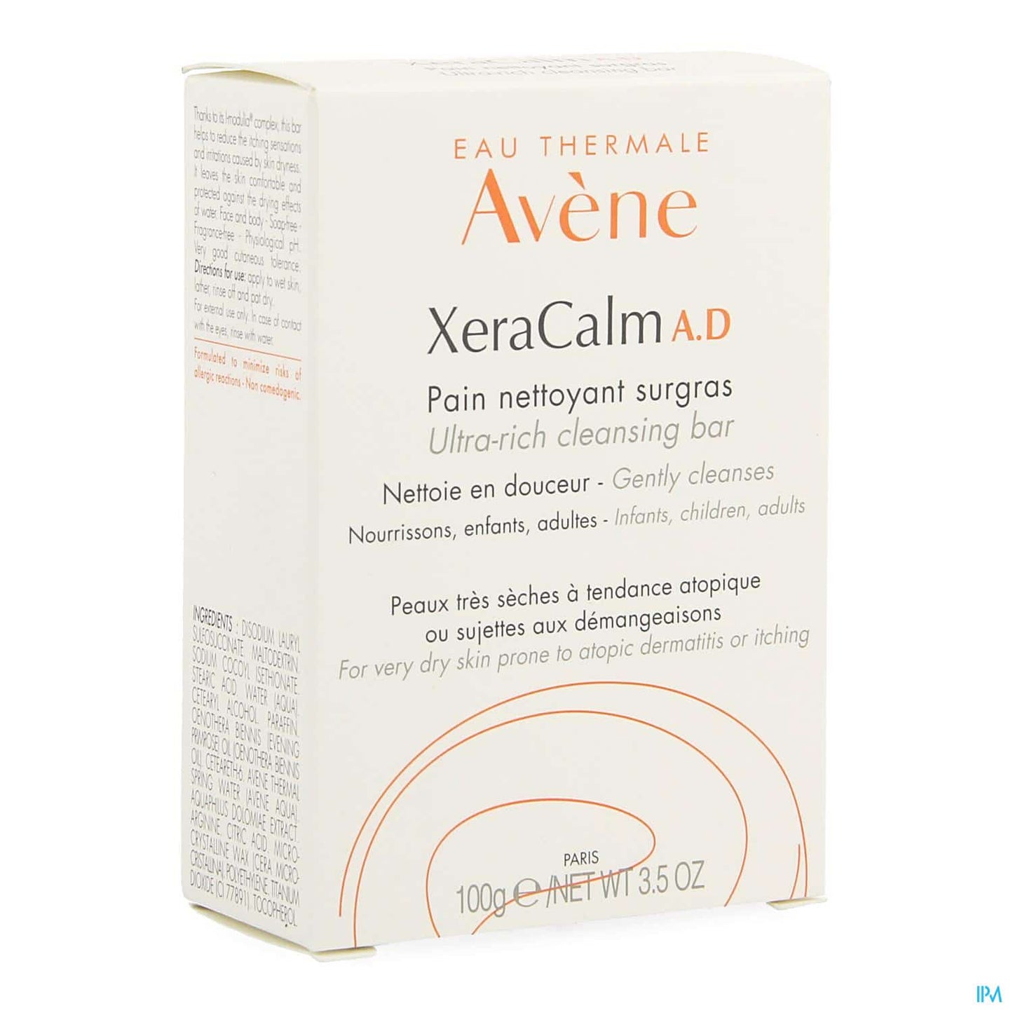 AVENE XERACALM AD PAIN 100 G