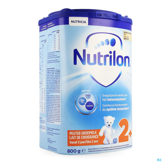 NUTRILON LAIT CROISSANCE 2+ PDR 800 G