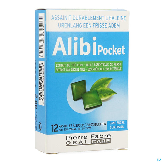 ALIBI POCKET 12 PASTILLES A SUCER