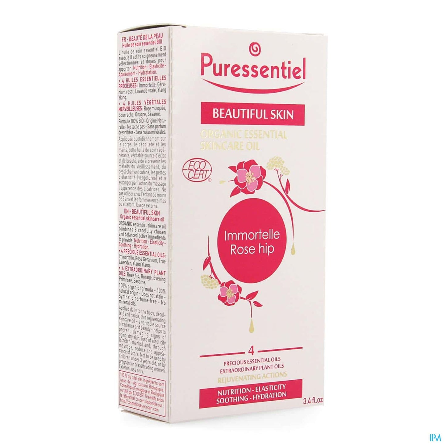 PURESSENTIEL BEAUTÉ DE LA PEAU HUILE DE SOIN ESSENTIEL BIO