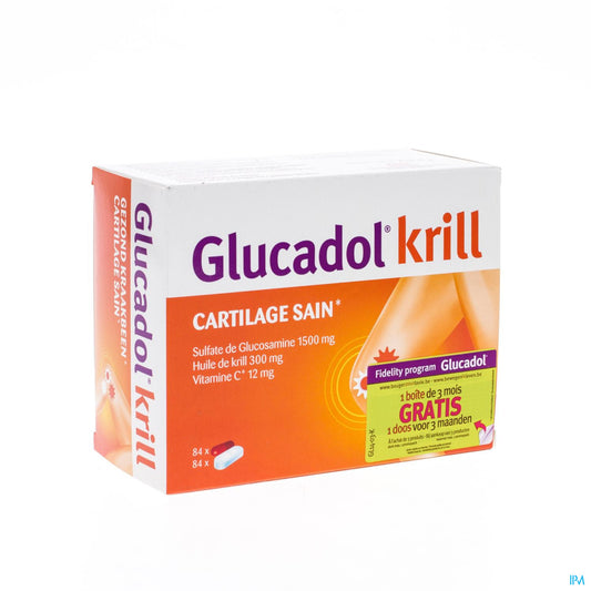 GLUCADOL KRILL 2*84 CAPS