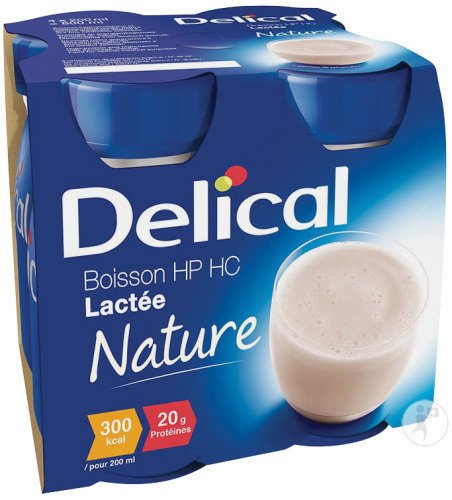 DELICAL BOISSON LACT HP/HC NATURE 4*200