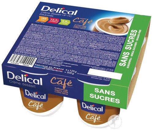 DELICAL CREME DESS HPHC SS CAFE 125*4