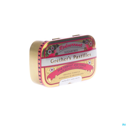 Redcurrant Grethers Sugarless Vit C 110g