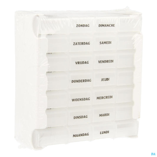 PILULIER TRANSPARENT 1 SEMAINE