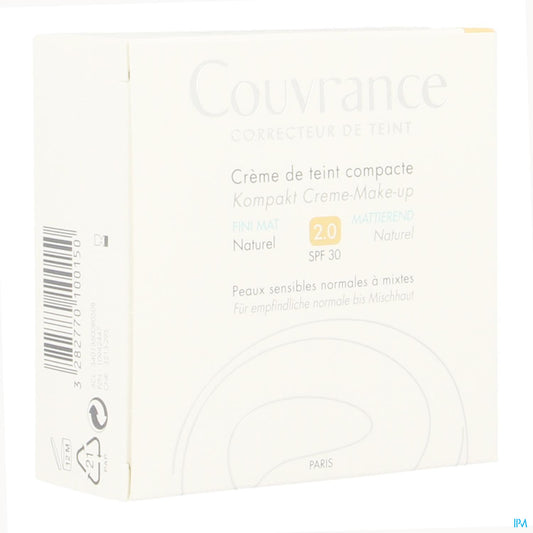 AVENE COUVR CR TEINT COMP CONF NATUR MAT