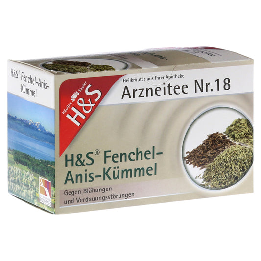 H+S FENCHEL ANIS KUEMMEL 20 SACH NR18