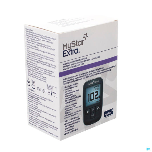 Mystar Extra Autosurveillance Glycemie Kit