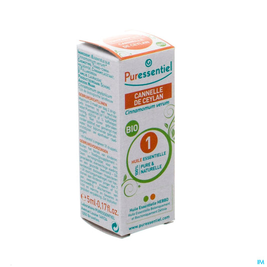 PURESSENTIEL BIO CANNELLE DE CEYLON 5 ML