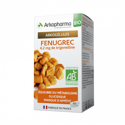 ARKOGELULES FENUGREC BIO 40 GEL