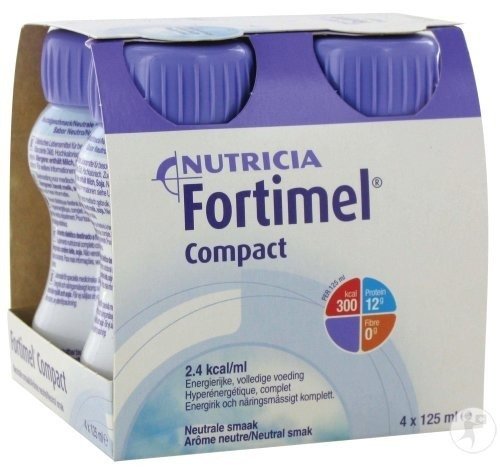 FORTIMEL COMPACT NEUTRE 4*125 ML