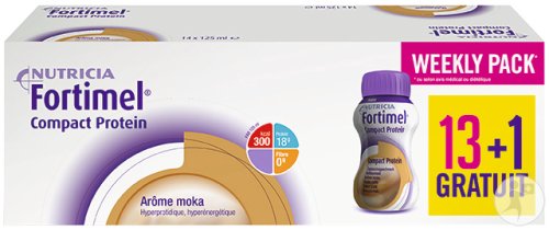 FORTIMEL COMPACT PROT WEEKLY 13+1 MOKA