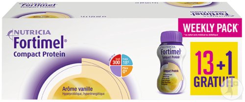 FORTIMEL COMPACT PROT WEEKLY 13+1 VANILL