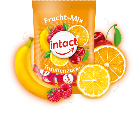 INTACT DEXTROSE MIX FRUITS 75 G