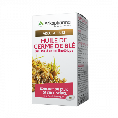 ARKOGELULES HUILE GERME DE BLE BIO 60 GEL