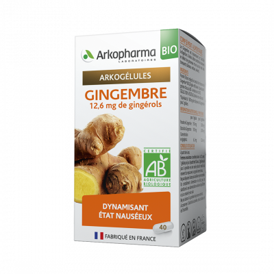ARKOGELULES GINGEMBRE BIO 40 GEL