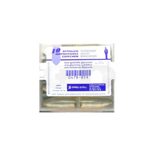 GLYCERINE SOPRELI 10 SUPP AD