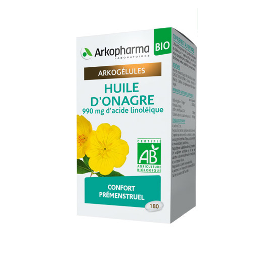ARKOGELULES HUILE ONAGRE BIO 180 GEL
