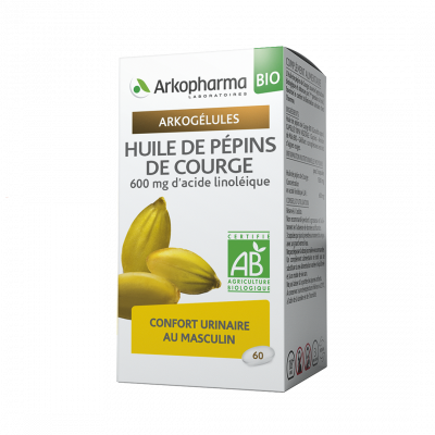 Arkogelules Huile De Pepins De Courge Caps 60