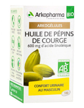 ARKOGELULES HUILE PEPIN DE COURGE 180CAP