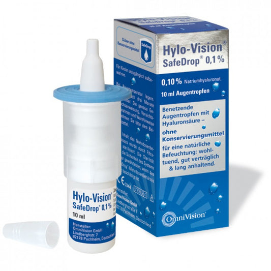 HYLO VISION SAFEDROP 0,1% COLLY 10 ML