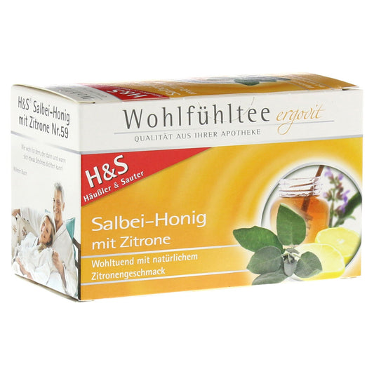 H+S WOHLFUEHL SALBEI-HONIG+ZITRONE NR59