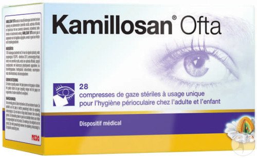 KAMILLOSAN OFTA 28 COMPRESSES