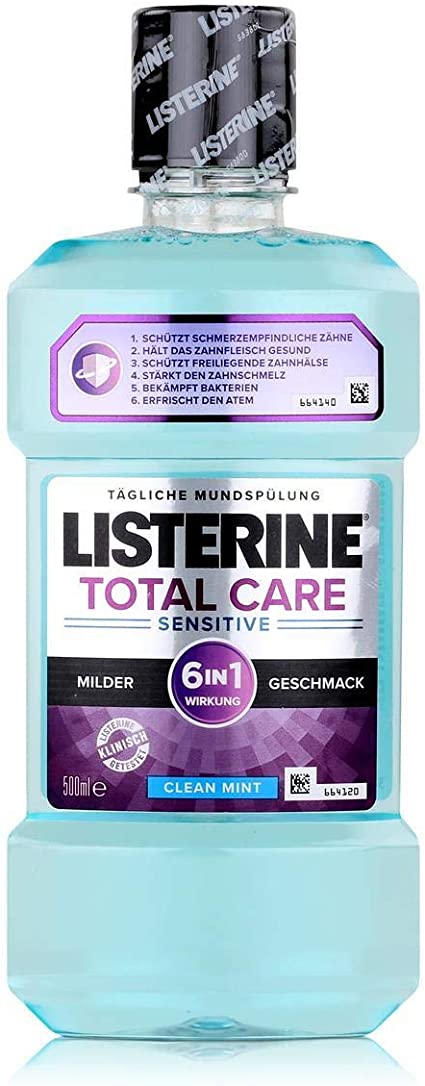 LISTERINE TOTAL CARE SENSITIVE 500 ML