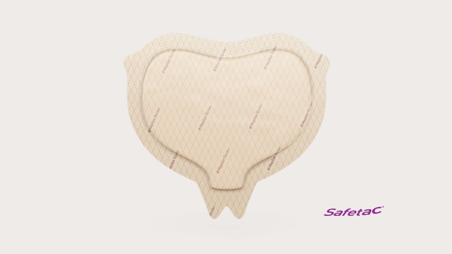 MEPILEX BORDER SACRUM 23*23 CM A 5