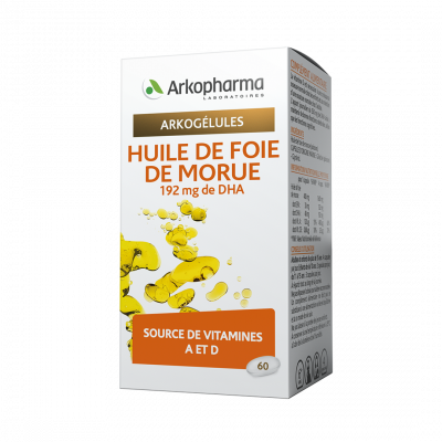 ARKOGELULE HUILE FOIE MORUE 60 GEL