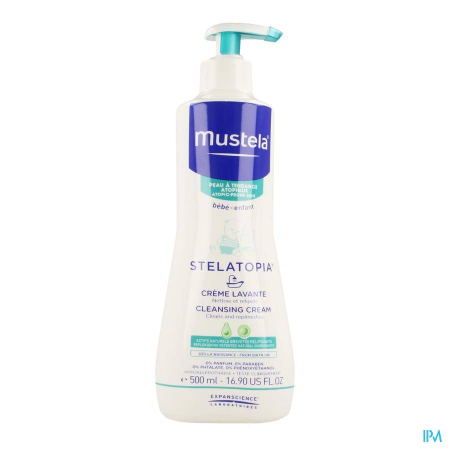 MUSTELA PA STELATOPIA CREME LAV 500 ML