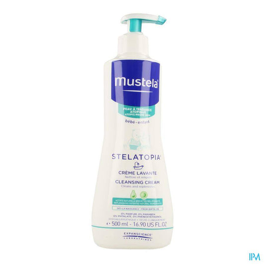 MUSTELA PA STELATOPIA CREME LAV 500 ML