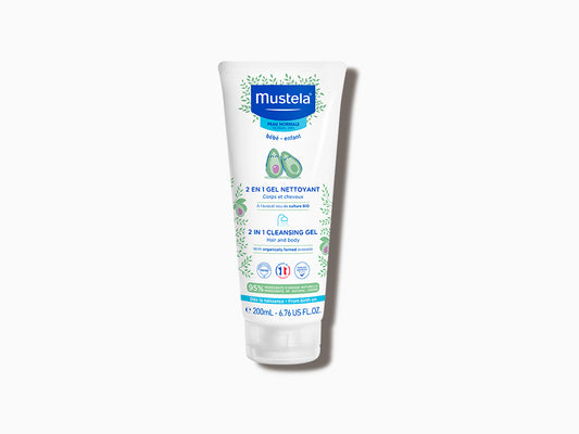 MUSTELA PN 2EN1 GEL NETTOYANT 200 ML