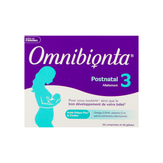OMNIBIONTA 3 POSTNATAL 8W 56 CPR+56 CAPS