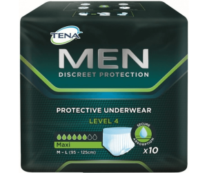TENA MEN PROT UNDERWEAR MEDIUM LEVEL 4 A 12