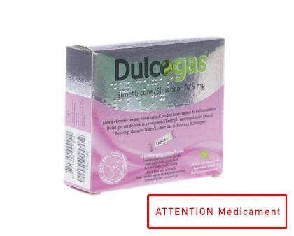 DULCOGAS GRAN 125 MG 18 STICKS