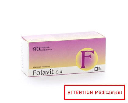 FOLAVIT 0,4 MG 90 CPR