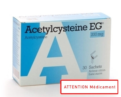 Acetylcysteine Eg Sach 30x200mg