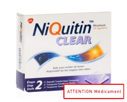 Niquitin Clear Patches 21 X 14mg