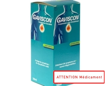 Gaviscon Menthe Munt Susp Buv 300ml