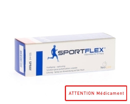 Sportflex 10mg/g Sol Pulv Cutanee 50ml