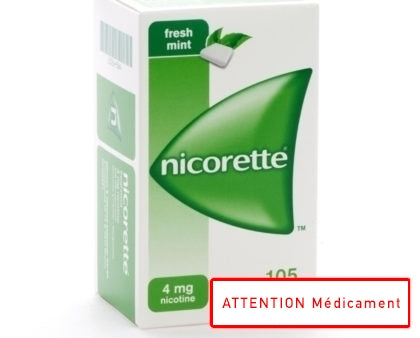 Nicorette Freshmint Gomme Mach 105x4mg