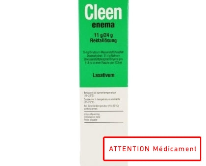 Cleen Enema 11g/24g Sol Rectale Fl 133ml