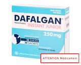DAFALGAN INST JUNIOR 250 MG 20 SACH