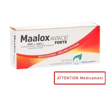 Maalox Antacid Forte 600/400 Comp 40