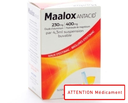 Maalox Antacid Lemon 230mg/400mg Susp Or. 20x4,3ml